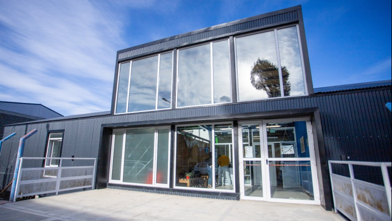 Melella recorrió el Centro de Desarrollo Infantil recientemente inaugurado en Ushuaia