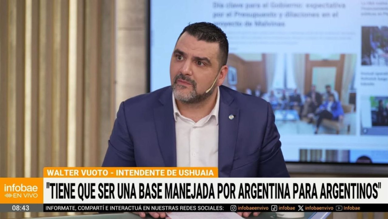Vuoto: “la causa Malvinas nos debe unir a todos y tenemos que pensar cómo defendemos nuestros recursos”