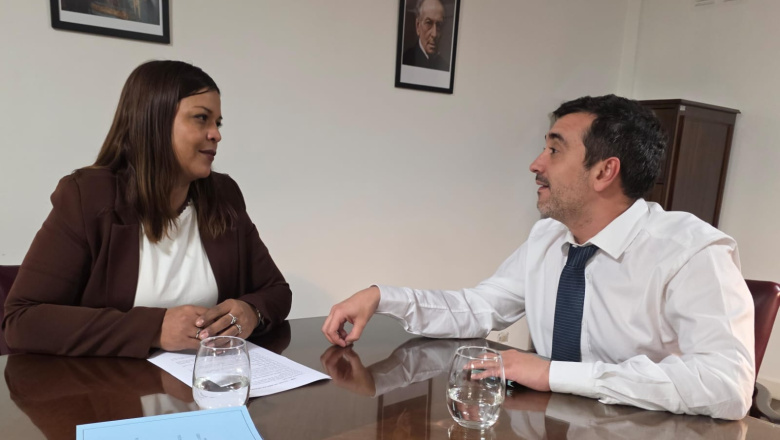 Dos Santos y Benítez viajaron a Buenos Aires por la planta de gas de Tolhuin y buscan destrabar fondos del FAMP