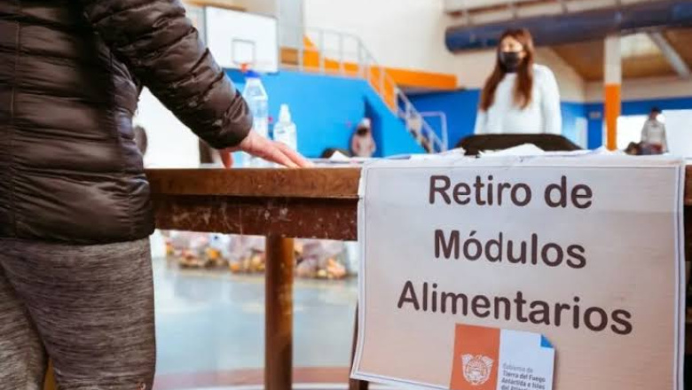 Cronograma de entrega de módulos alimentarios 