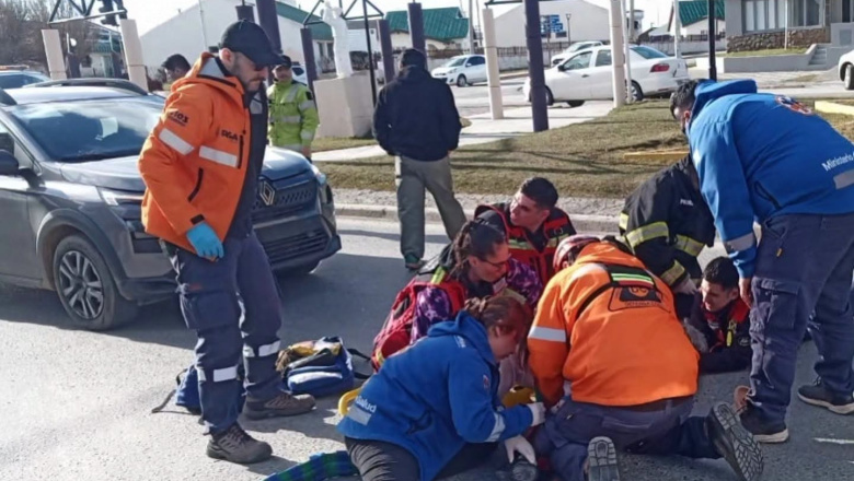 Atropellaron a una mujer en pleno centro de Río Grande