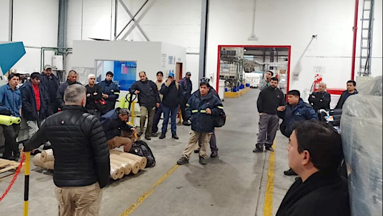 Otra fábrica que cierra: Hilandería Fueguina deja a 20 familias sin trabajo