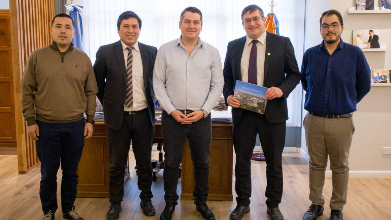 El Intendente recibió a miembros de la Iglesia Mormona en Tierra del Fuego 