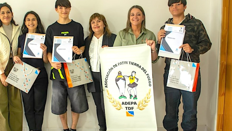 Cinco jóvenes fueguinos representarán a la Argentina en los World Skate Games ASU 2026