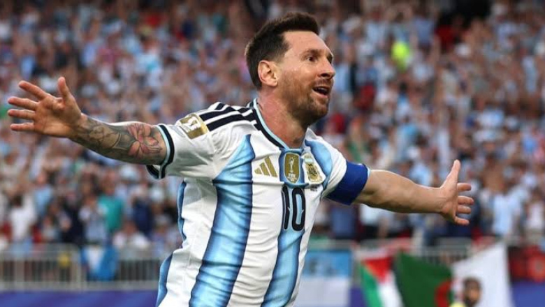 Messi juega su último partido con la Selección Argentina