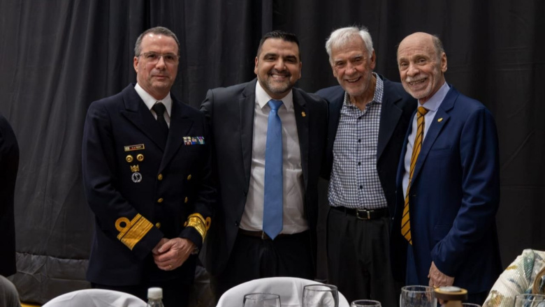 Vuoto encabezo la Cena de antiguos pobladores por el 142° aniversario de Ushuaia