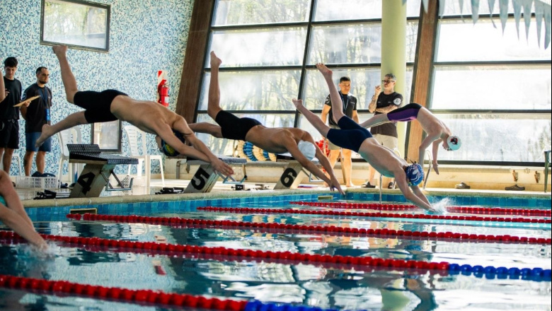 Más de 200 nadadores participaron del Torneo de Natación “142° aniversario de Ushuaia”