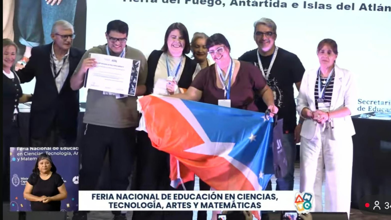 Orgullo fueguino: alumnos del CEPJAD ganaron en la Feria Nacional de Ciencias en Jujuy 
