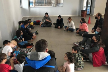 Niños y niñas de las colonias municipales de verano de Ushuaia recibieron charlas sobre el cuidado del medio ambiente