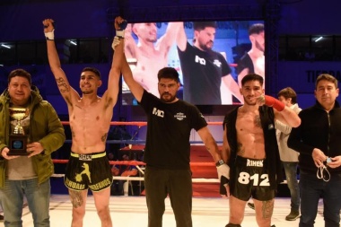 Tierra del Fuego se quedó con la velada de Kickboxing en Ushuaia 