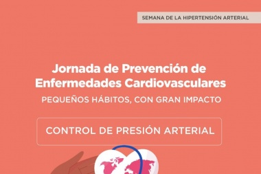 Jornada de prevención de hipertensión arterial “Pequeños Hábitos, Con Gran Impacto”