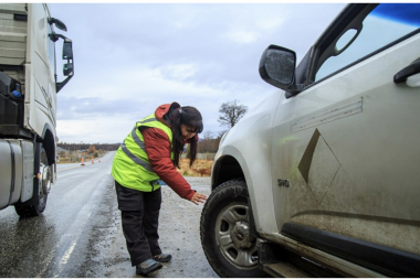 Comenzó el Operativo Invierno: es obligatorio el uso de cubiertas de invierno en la ruta