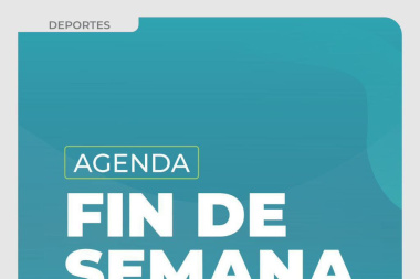 Agenda deportiva del fin de semana 