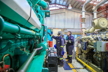 Continúan los trabajos para estabilizar el sistema de eléctrico en la usina de Tolhuin
