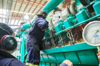 Concluyó con éxito la primera etapa de trabajos del sistema de generación eléctrica en la usina de Tolhuin