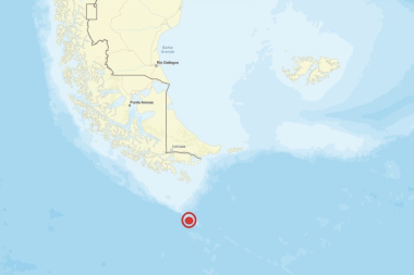 Nuevo sismo en el sur del continente: se registró un movimiento de 4,3 grados al sur de Ushuaia