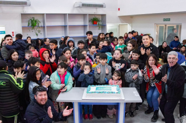 El Municipio celebró junto a vecinos y vecinas un nuevo aniversario del Barrio 22 de Julio