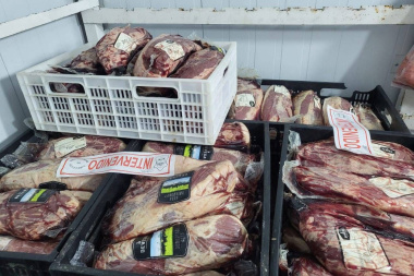 Decomisaron más de 900 kilos de carne vencida 