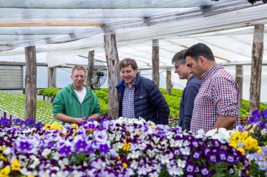 “Son un ejemplo de ingenio y trabajo”, afirmó Melella tras visitar el emprendimiento Verdenova en Tolhuin