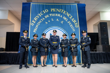 Egresó de la IV Promoción de Oficiales del Servicio Penitenciario