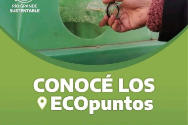 Descubrí dónde están ubicados los “Ecopuntos" en Río Grande