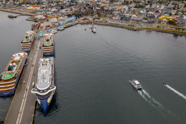 Tierra del Fuego demostró su capacidad operativa en una jornada de alta complejidad de cruceros