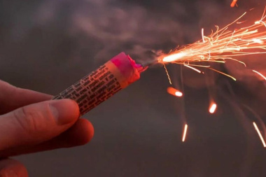 Recuerdan  la prohibición de venta y uso de pirotecnia