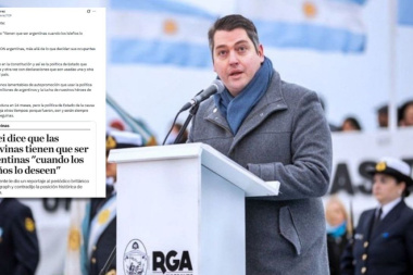 Martín Perez salió al cruce de las declaraciones de Milei y reafirmó que las Malvinas son Argentinas, no de los isleños