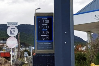 Aumentos sin fin: las naftas volvieron a subir y ya superan los $1.500 en Tierra del Fuego