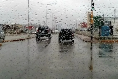 Alerta naranja por lluvias intensas en Tierra del Fuego