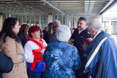 Reactivan la obra de la residencia de adultos mayores en Ushuaia