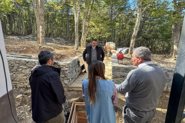 Vuoto recorrió la ampliación del hotel Altos de Ushuaia