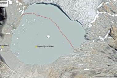 Preocupante pérdida de hielo: los glaciares fueguinos se redujeron un 40% en una década