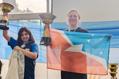 La ajedrecista fueguina Jazmín Donda se consagró Campeona Argentina