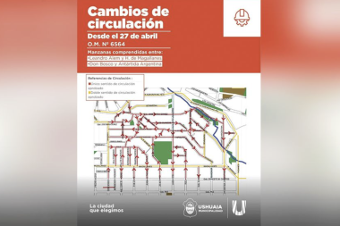 La Municipalidad implementará nuevos sentidos de circulación en zona centro