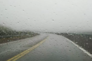 Alerta meteorológica por lluvias intensas y viento