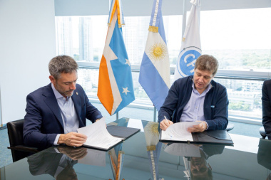 Firma de convenio con CFI para fortalecer MiPyMes fueguinas en sectores acuícola e hidrocarburífero 