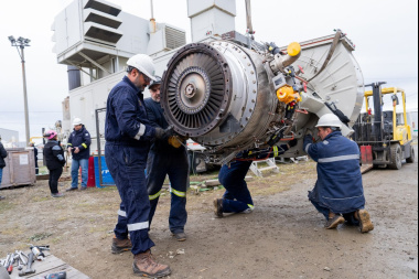 Iniciaron los trabajos de mantenimiento integral en la usina de Ushuaia