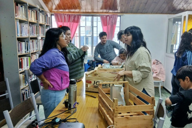 Riograndenses participaron de un taller de compostaje