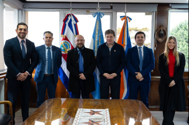 Melella recibe a embajadores de Chile, República Dominicana y Costa Rica