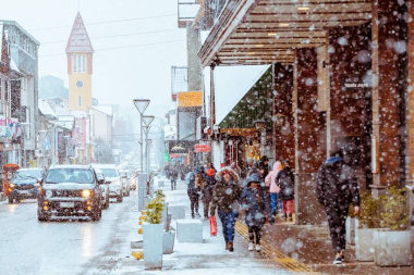 Ushuaia bajo alerta amarilla por lluvias y aguanieve