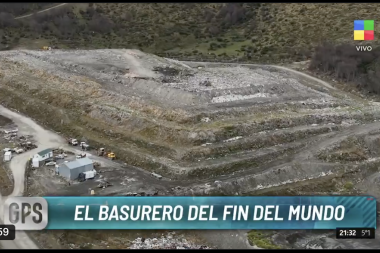 El Relleno Sanitario de Ushuaia quedó bajo la lupa tras un informe televisivo nacional