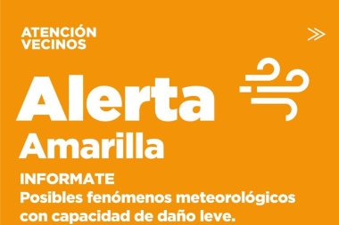 Alerta amarilla por fuertes vientos en Ushuaia 