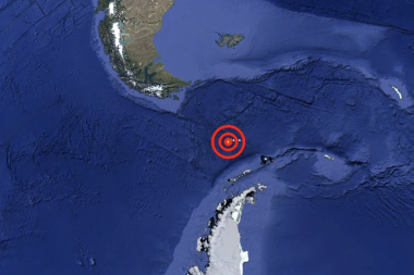No hay alerta en Ushuaia tras el sismo  en el Pasaje Drake