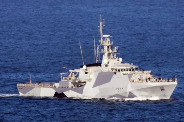 La Provincia repudia el paso no informado del buque de guerra británico por aguas argentinas