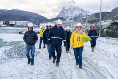 Se realizó un nuevo monitoreo ambiental de la obra nueva usina de Ushuaia