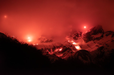 El sábado se realizará la Bajada con Antorchas en el Cerro Martial