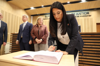 María Elena Guerrero asumió como Jueza de Familia y Minoridad N.º 1 del Distrito Judicial Sur 
