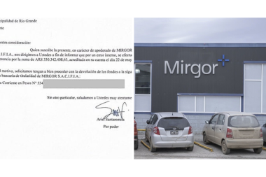 Mirgor aclaró que fue un error la transferencia de $330 millones al Municipio de Río Grande