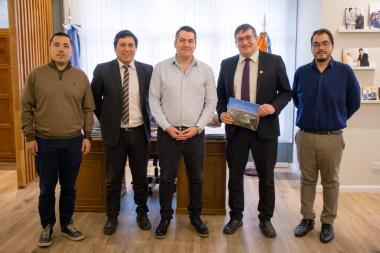 El Intendente recibió a miembros de la Iglesia Mormona en Tierra del Fuego 